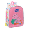 Mochila rosa Peppa Pig Baby Pig con estampado floral