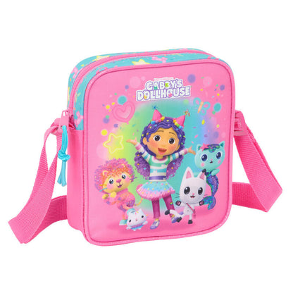 Bolso bandolera rosa Confetti de Gabby's Dollhouse con correa ajustable