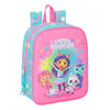 Mochila rosa y turquesa de Gabby's Dollhouse de 27 cm