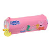 Portatodo rosa Peppa Pig Baby Pig con tirador amarillo