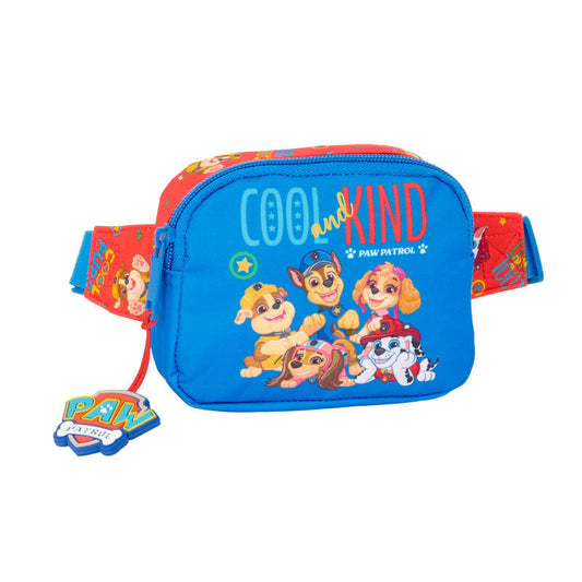 Riñonera azul SAFTA de Paw Patrol con personajes de la Patrulla Canina