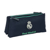 Portatodo doble azul marino del Real Madrid con detalles verdes
