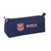 Portatodo azul marino del F.C. Barcelona con escudo y logo Barça