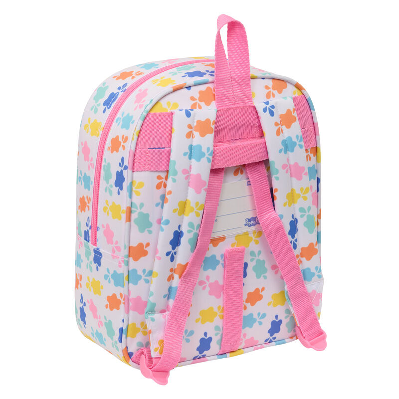 Mochila rosa Peppa Pig Baby Pig con estampado floral - 2