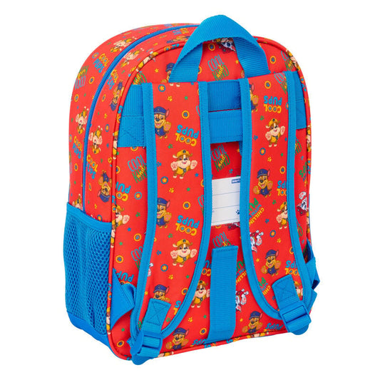 Mochila SAFTA Paw Patrol roja y azul con bolsillo frontal - 2
