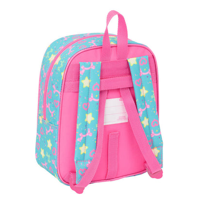 Mochila rosa y turquesa de Gabby's Dollhouse de 27 cm - 2