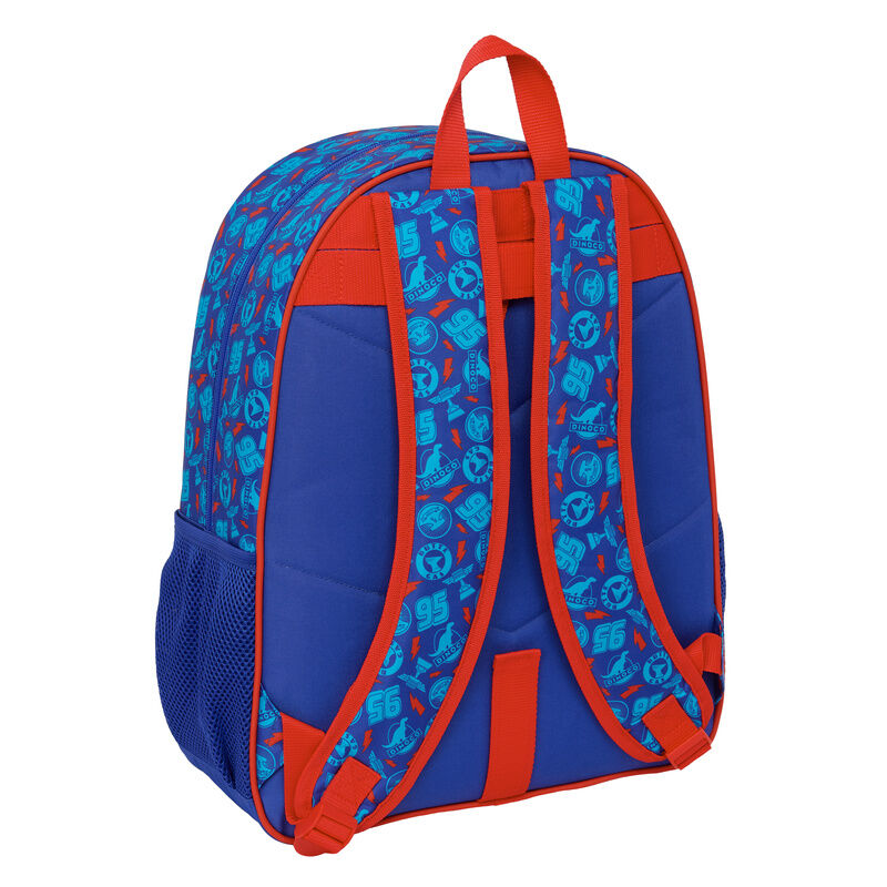 Mochila Cars Disney Pixar azul con Rayo McQueen - 2