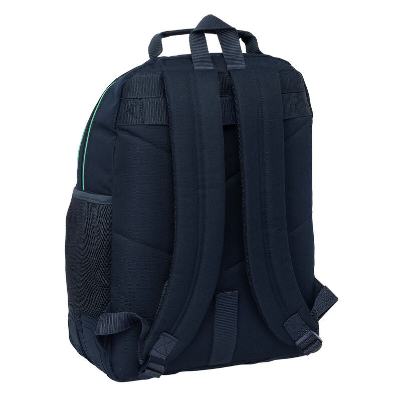 Mochila Real Madrid 25/26 azul marino con detalles verdes - 2