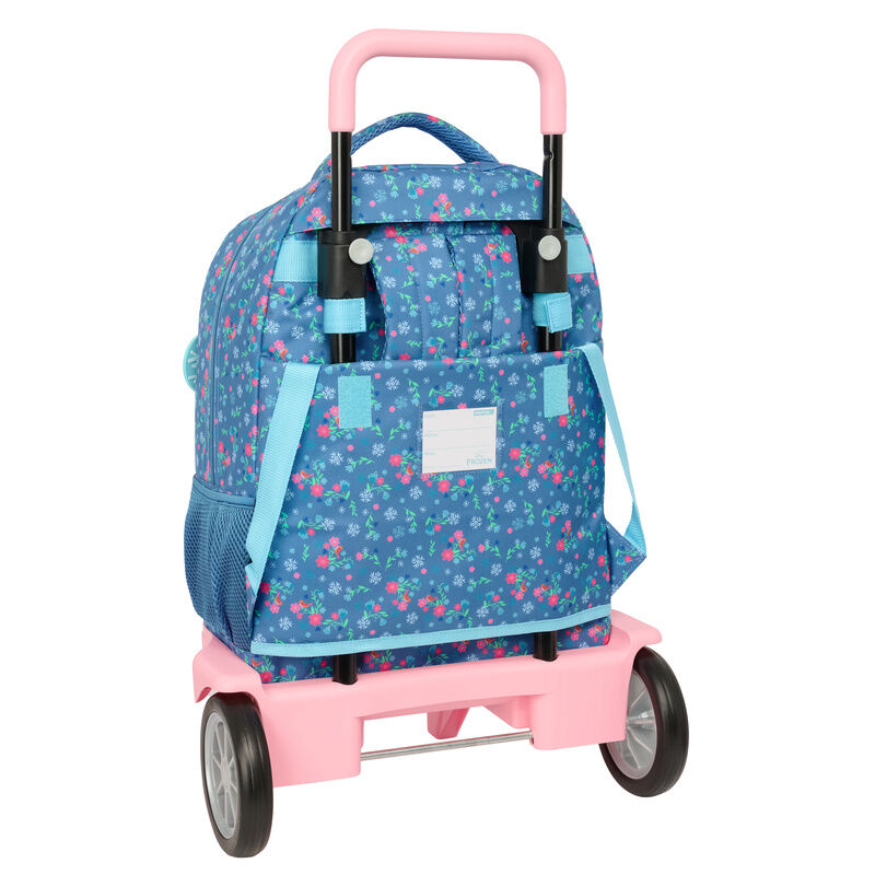 Trolley escolar Frozen Disney SAFTA azul con Elsa y Anna - 2