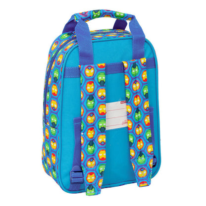 Mochila escolar SAFTA de Iron Man con estampado multicolor y bolsillo frontal - 2