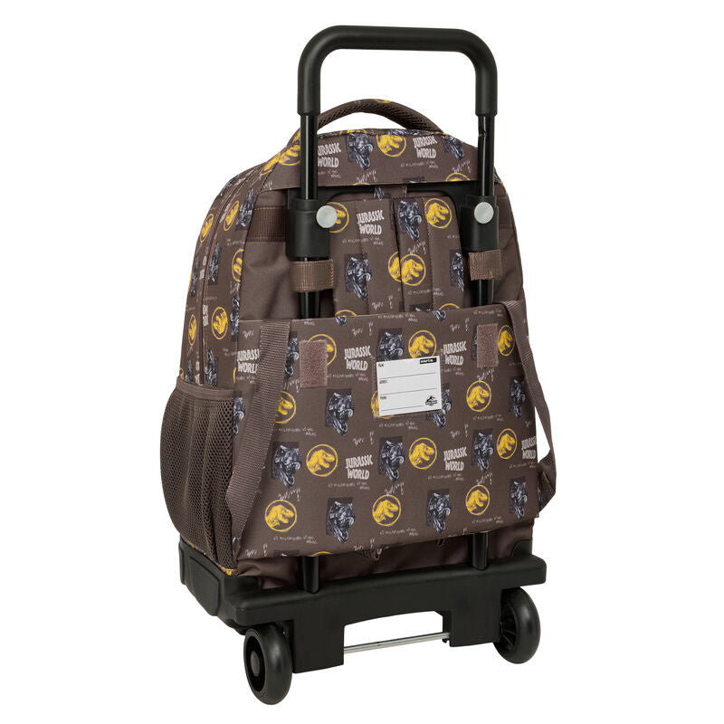 Trolley SAFTA Jurassic World marrón con mochila extraíble - 2