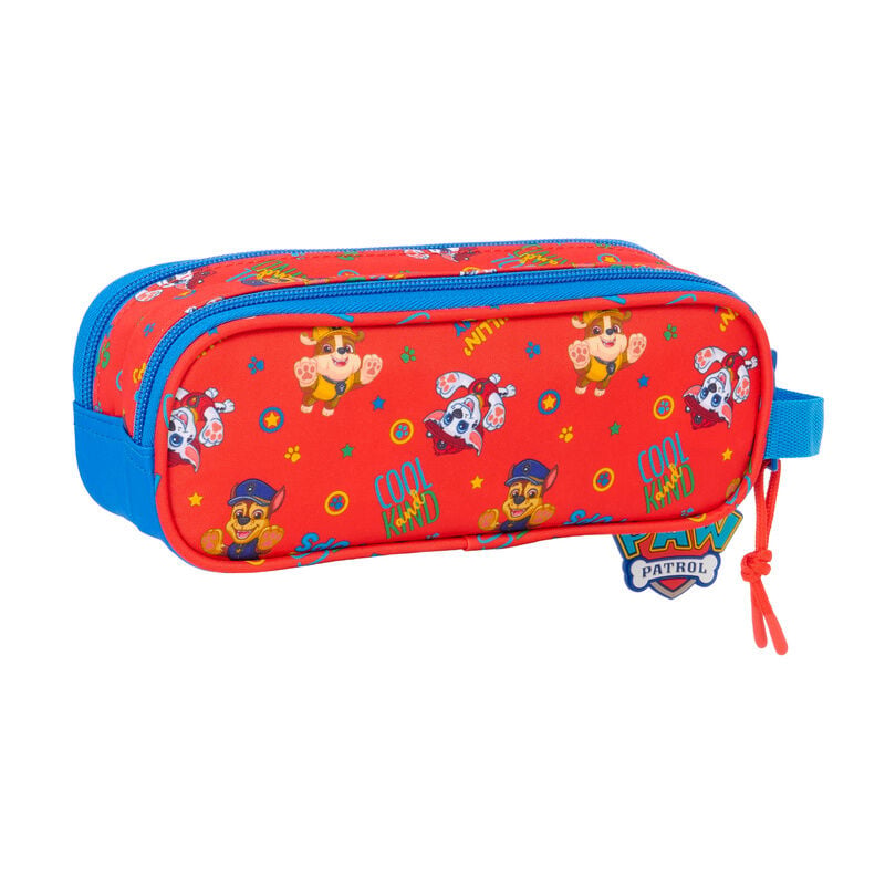 Portatodo doble azul y rojo de Paw Patrol con dos compartimentos - 2