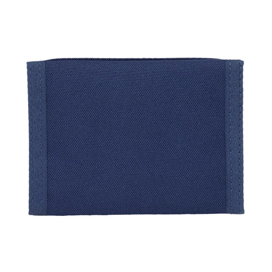 Billetera azul marino del F.C. Barcelona con escudo y texto Barça - 2