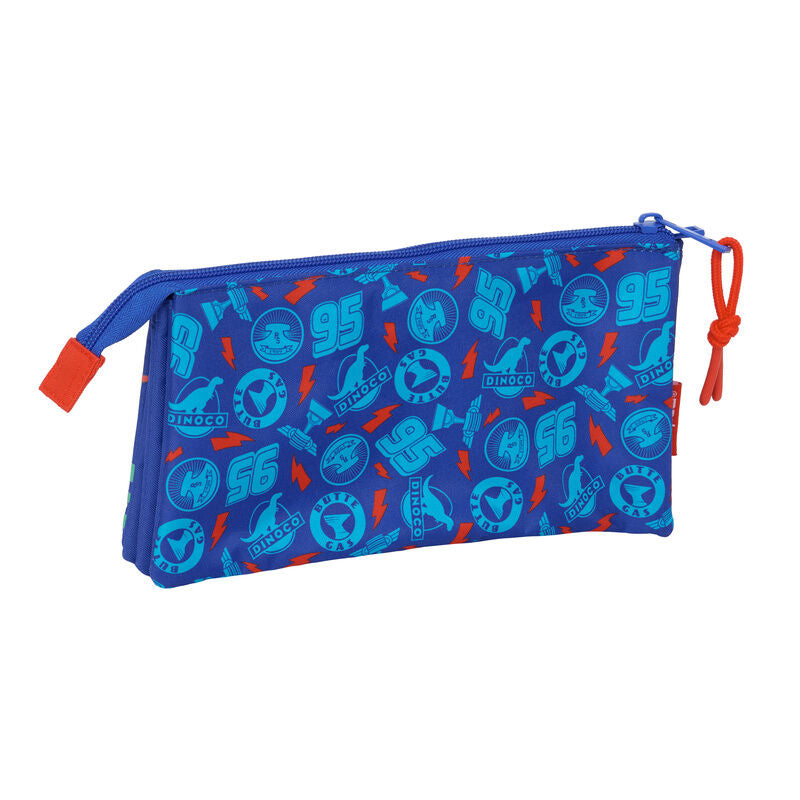 Portatodo triple azul de Cars con Rayo McQueen - 2