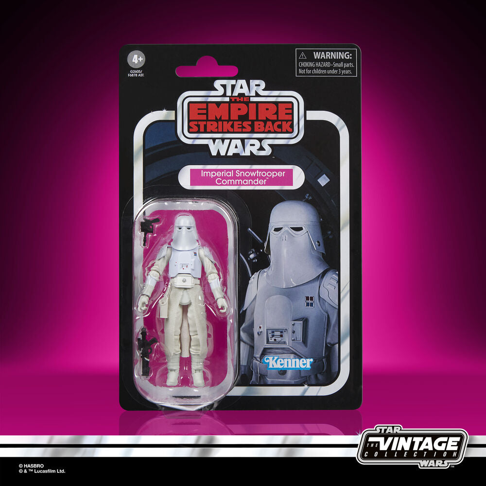 Figura Imperial Snowtrooper Commander de Star Wars con dos blásteres - 3