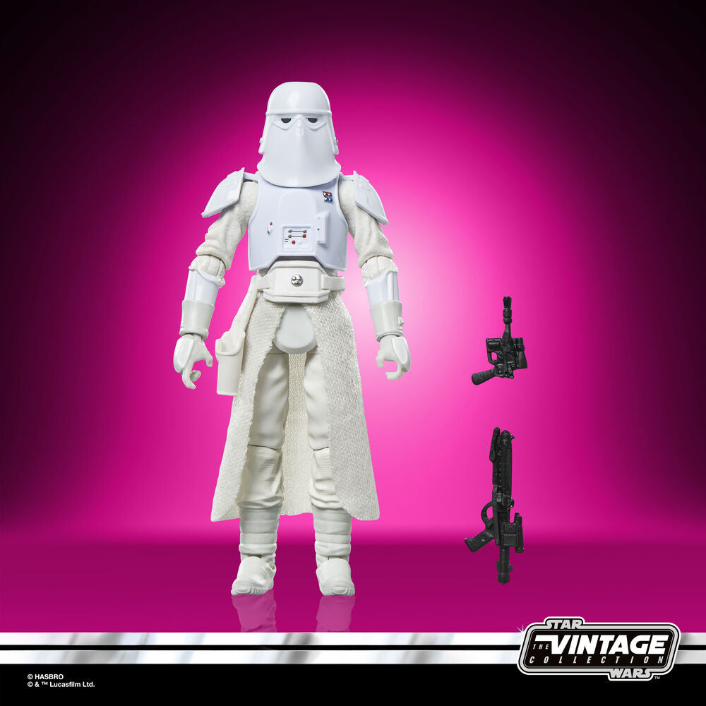 Figura Imperial Snowtrooper Commander de Star Wars con dos blásteres - 4
