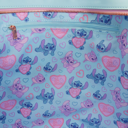 Bolso Disney Loungefly True Love con Angel y Stitch - 2