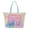 Bolso Disney Loungefly True Love con Angel y Stitch