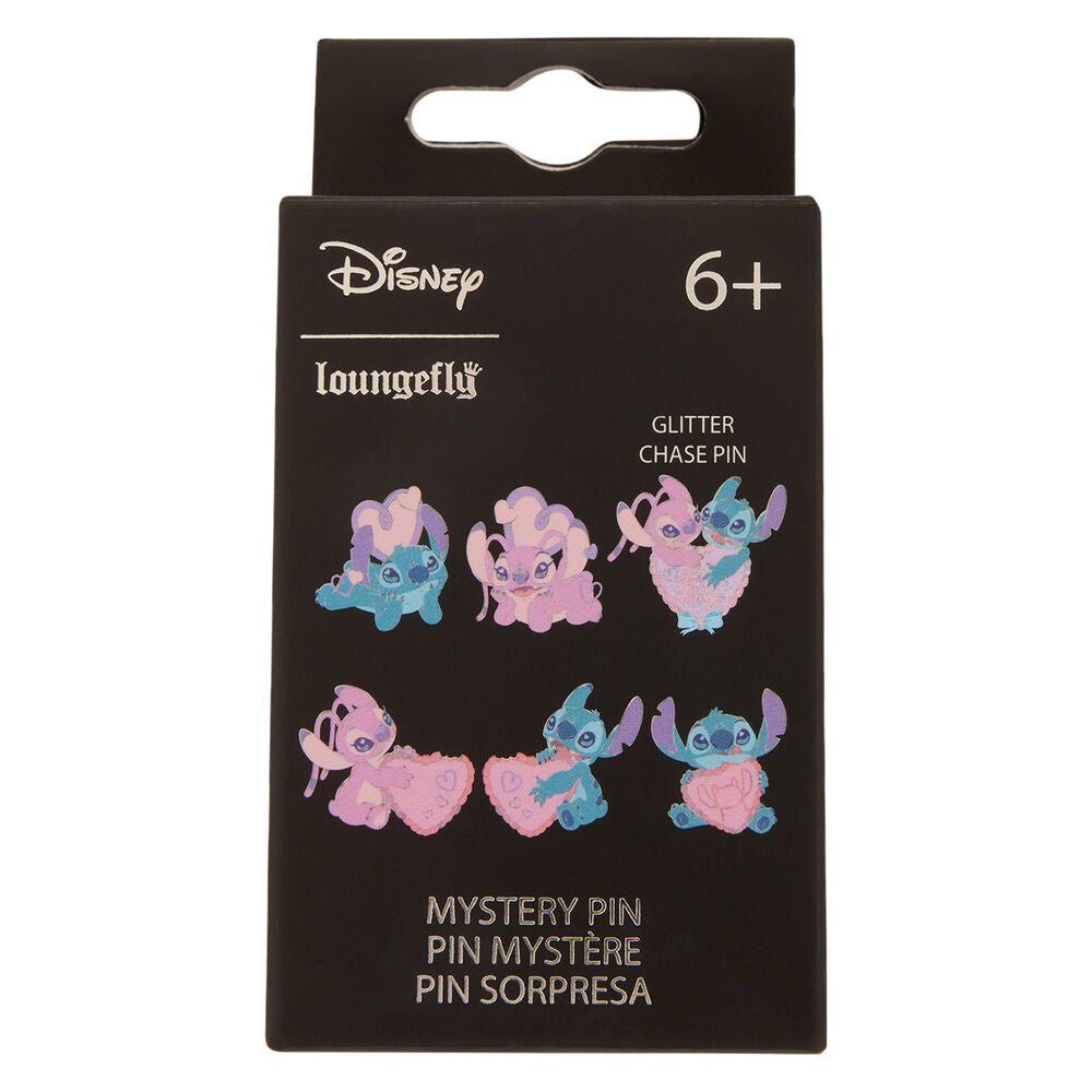 Blind box de pins sorpresa Disney Loungefly de Angel y Stitch - 2