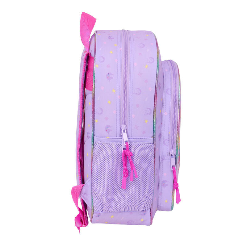 Mochila lila Unicorn Academy con unicornio y personaje - 3