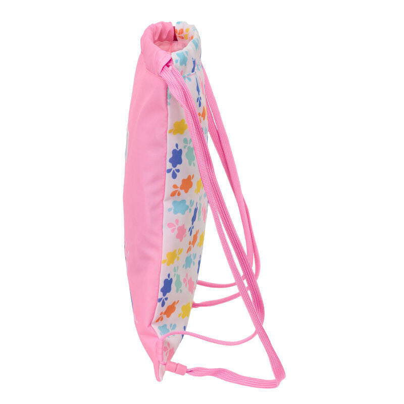 Saco rosa Peppa Pig Baby Pig con cordones - 3