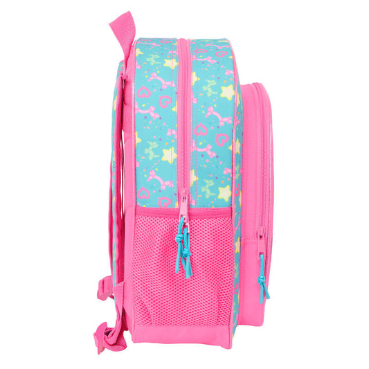 Mochila Confetti de La Casa de Muñecas de Gabby en turquesa y rosa - 3