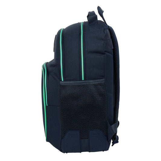 Mochila Real Madrid 25/26 azul marino con detalles verdes - 3