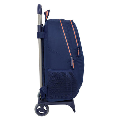 Trolley mochila extraíble SAFTA del F.C. Barcelona en azul marino - 3