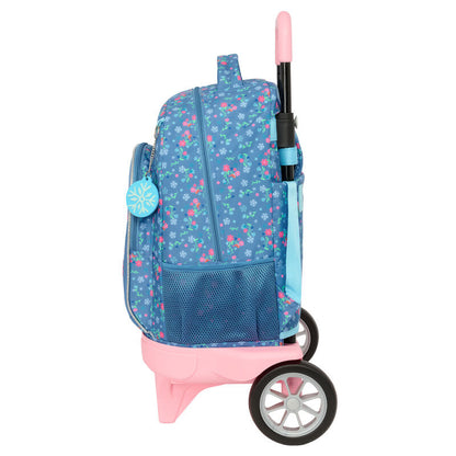 Trolley escolar Frozen Disney SAFTA azul con Elsa y Anna - 3