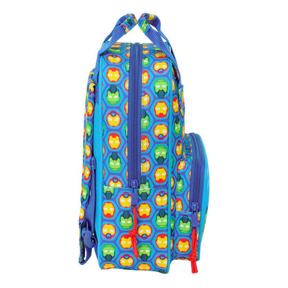 Mochila escolar SAFTA de Iron Man con estampado multicolor y bolsillo frontal - 3