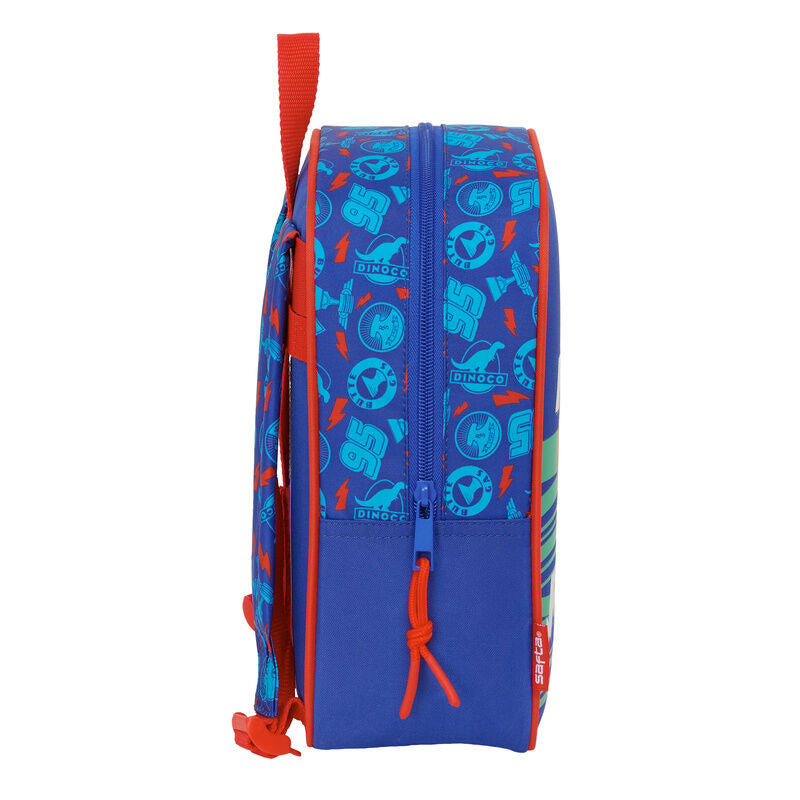 Mochila azul Cars Disney Pixar con Rayo McQueen y Mate - 3