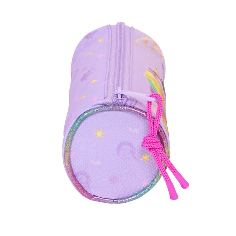 Portatodo lila SAFTA Academia Unicornio con unicornio de crin multicolor - 3