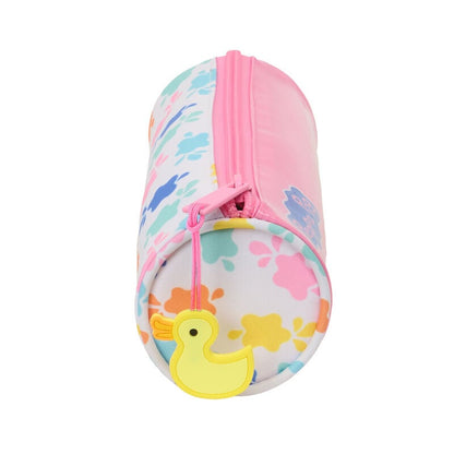 Portatodo rosa Peppa Pig Baby Pig con tirador amarillo - 3