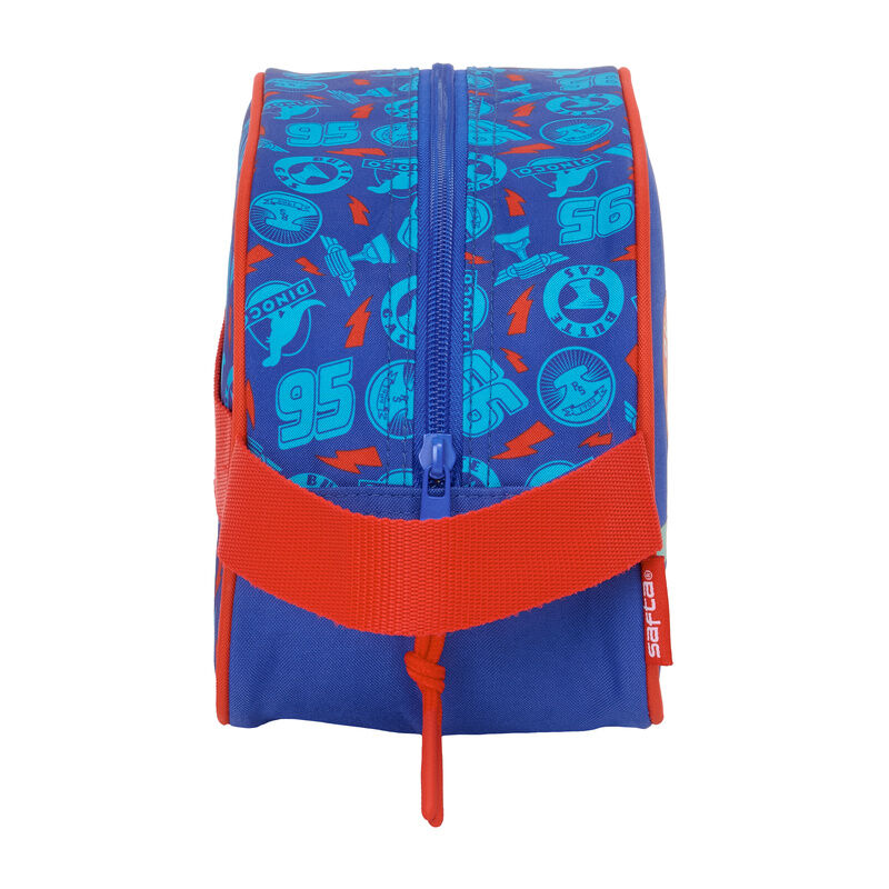 Neceser azul de Cars con Lightning McQueen y asa lateral - 3
