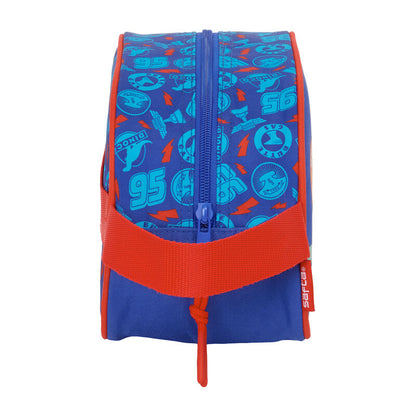 Neceser azul de Cars con Lightning McQueen y asa lateral - 3