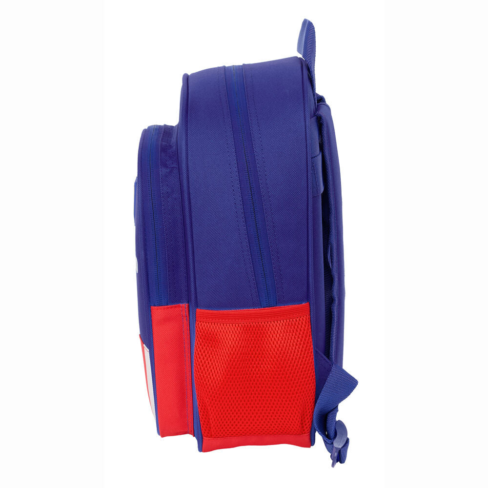 Mochila azul del Atlético de Madrid SAFTA de 33 cm - 2
