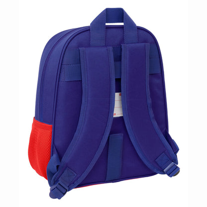 Mochila azul del Atlético de Madrid SAFTA de 33 cm - 3