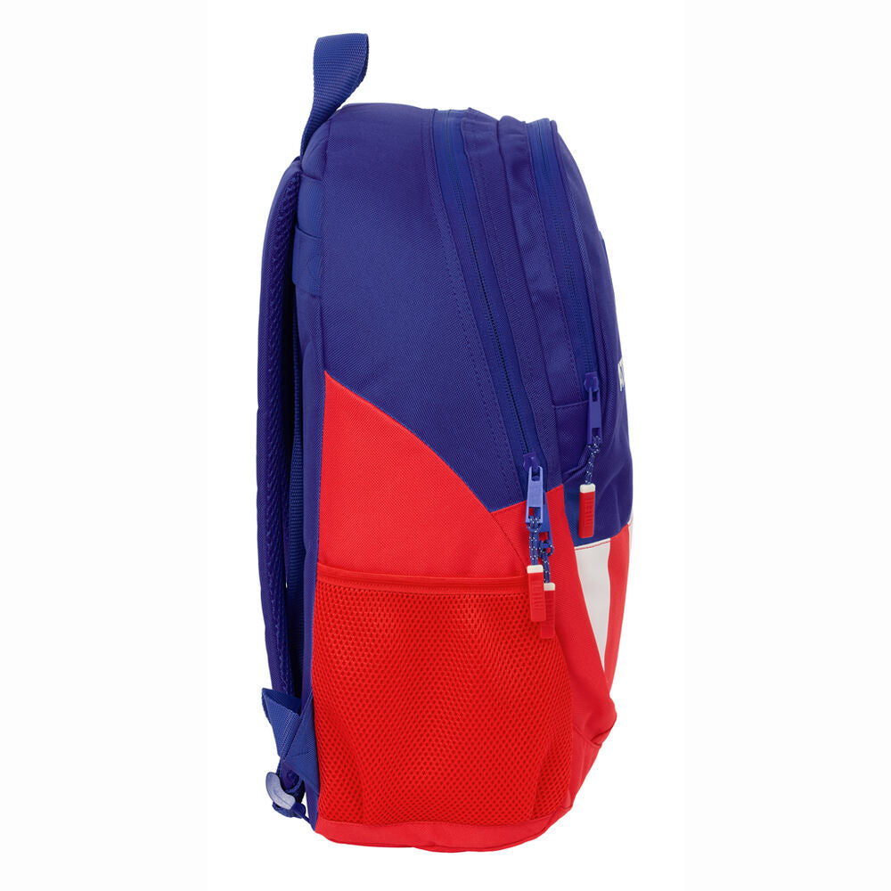 Mochila del Atlético de Madrid azul, roja y blanca con escudo - 2