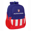 Mochila del Atlético de Madrid azul, roja y blanca con escudo