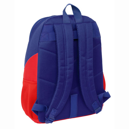 Mochila del Atlético de Madrid azul, roja y blanca con escudo - 3