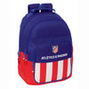 Mochila SAFTA del Atlético de Madrid azul, roja y blanca de 42 cm