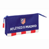 Portatodo triple del Atlético de Madrid SAFTA en azul, rojo y blanco