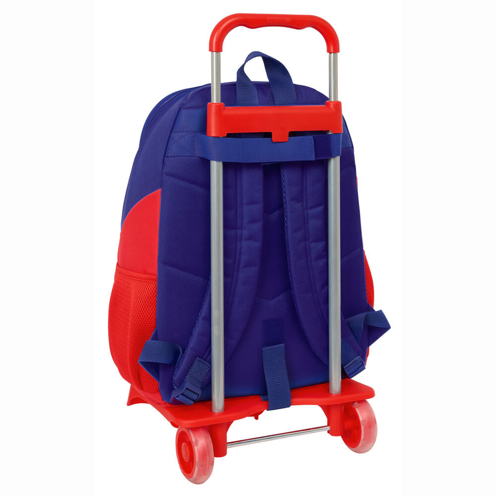 Trolley mochila SAFTA del Atlético de Madrid en azul, rojo y blanco - 2