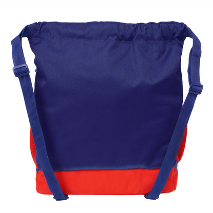 Saco mochila azul y rojo del Atlético de Madrid con bolsillos laterales - 3