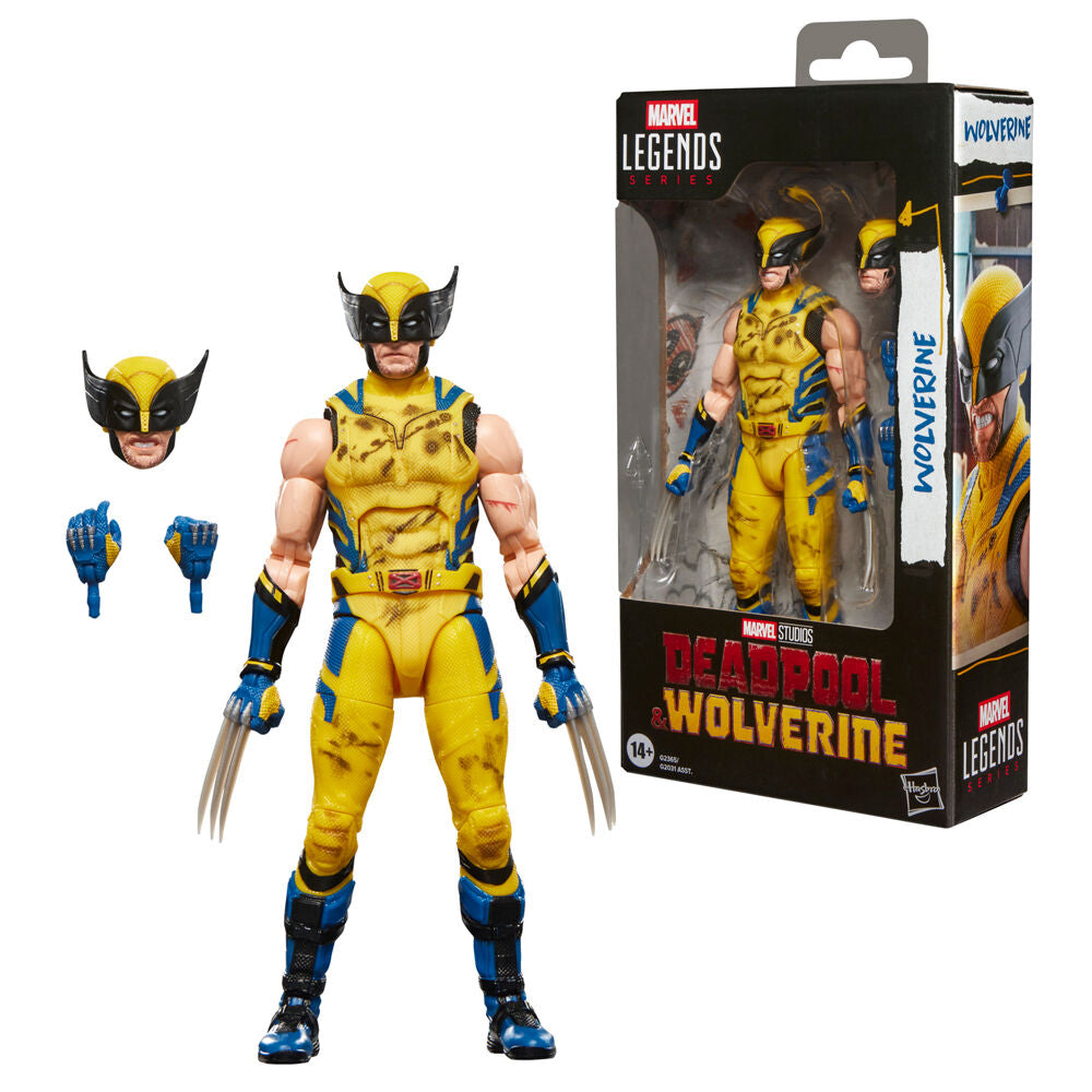 Figura articulada de Lobezno Wolverine Marvel Legends de 15 cm - 4