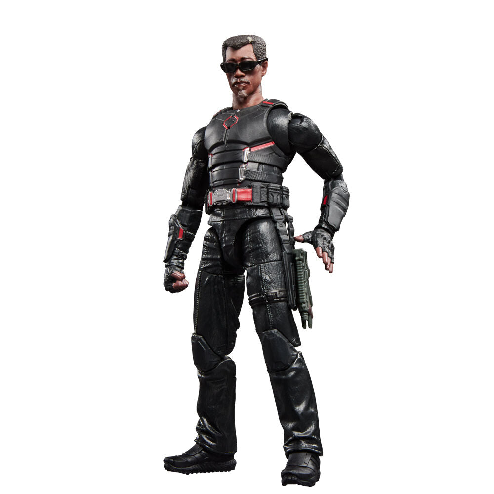 Figura articulada de Blade Marvel Legends Series de 15 cm con espada y arma - 4