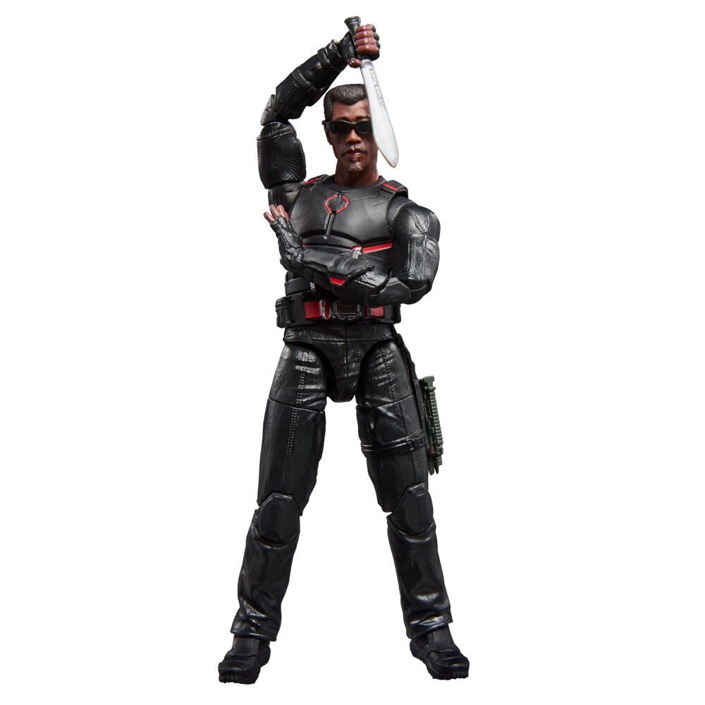 Figura articulada de Blade Marvel Legends Series de 15 cm con espada y arma - 8