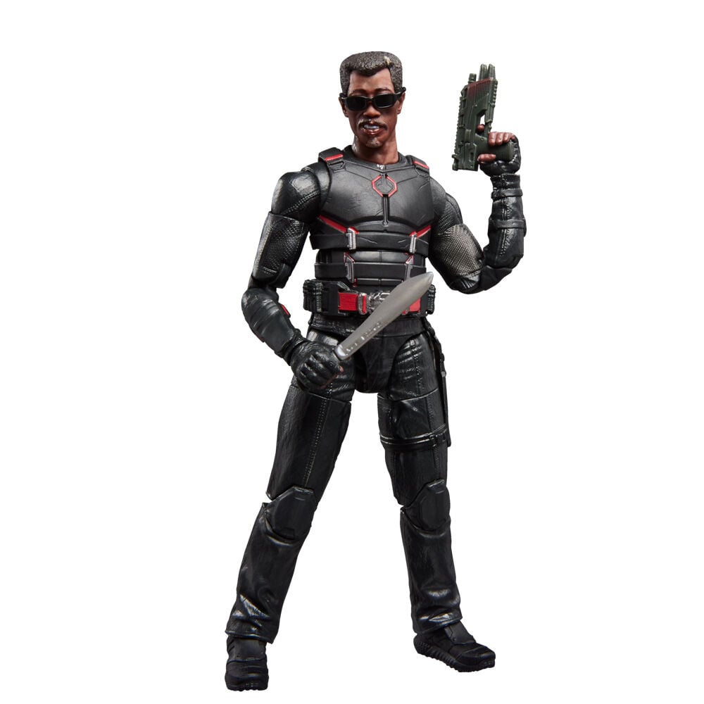 Figura articulada de Blade Marvel Legends Series de 15 cm con espada y arma