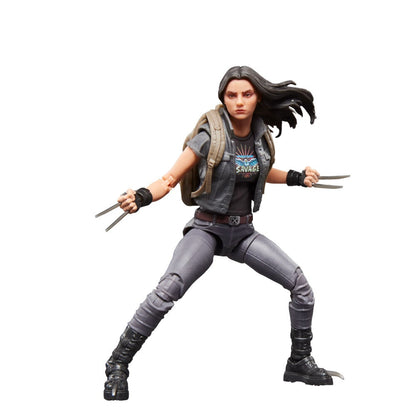 Figura articulada de X-23 Lobezno con garras