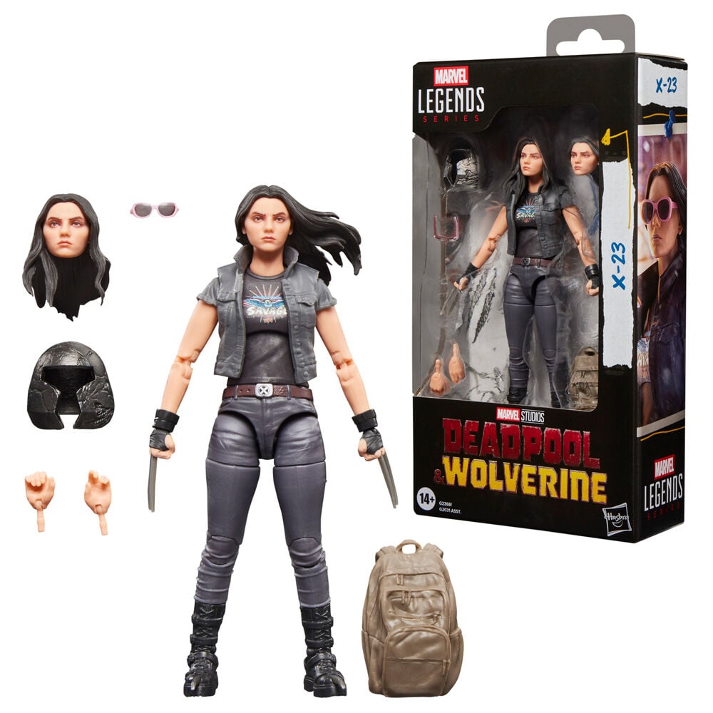 Figura articulada de X-23 Lobezno con garras - 8